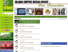 Tablet Screenshot of iemediagroup.com